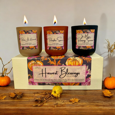Fall Christian Candle Set