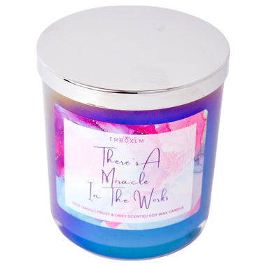 Trust and Obey Scented Natural Soy Wax 12oz Candle