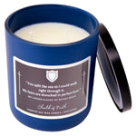 Shield of Faith Scented Soy Wax Candle 12oz
