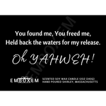 Holy Holy Holy Scented Soy Wax Christian Candle 12oz