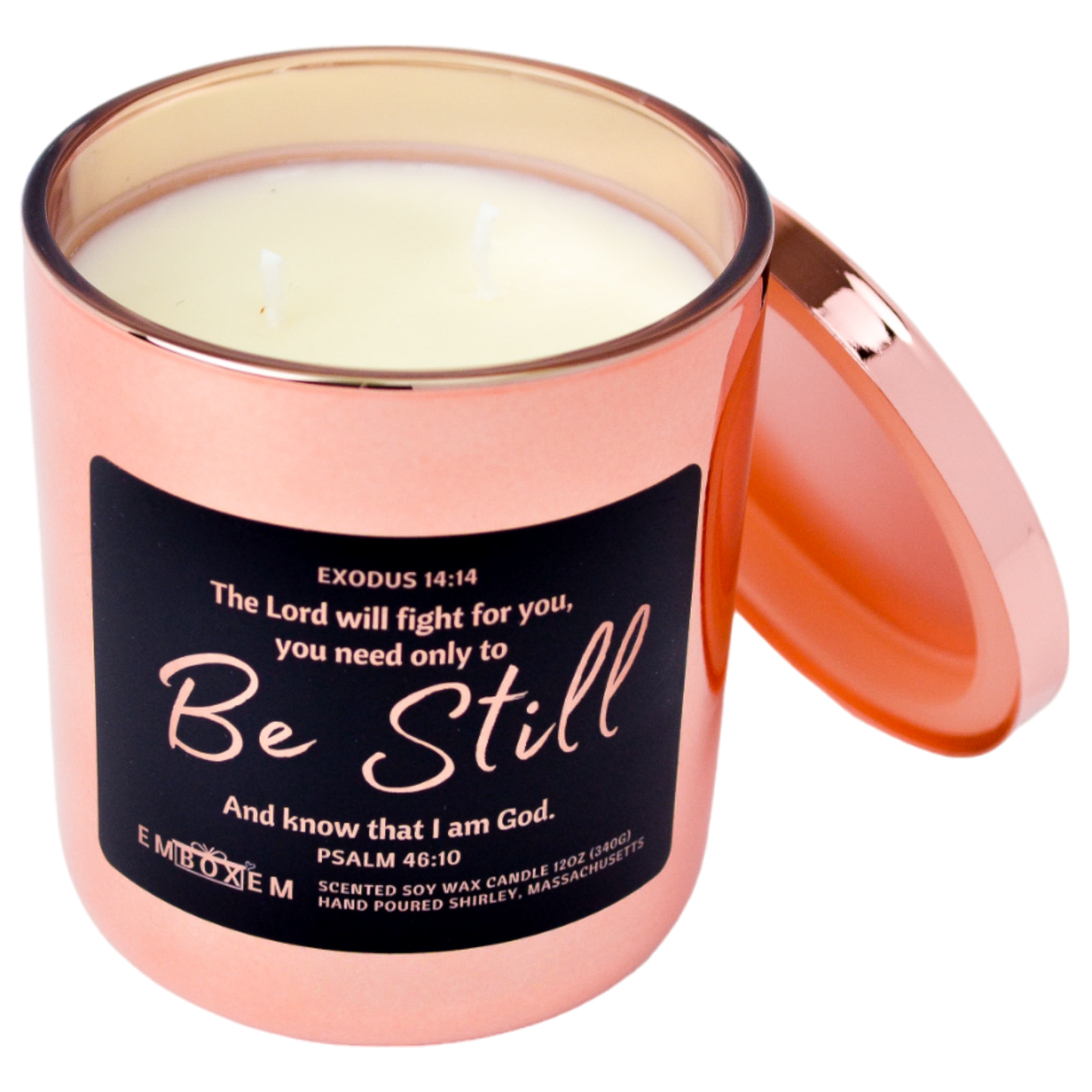 It Is Well Scented Soy Wax Christian Candle 12oz