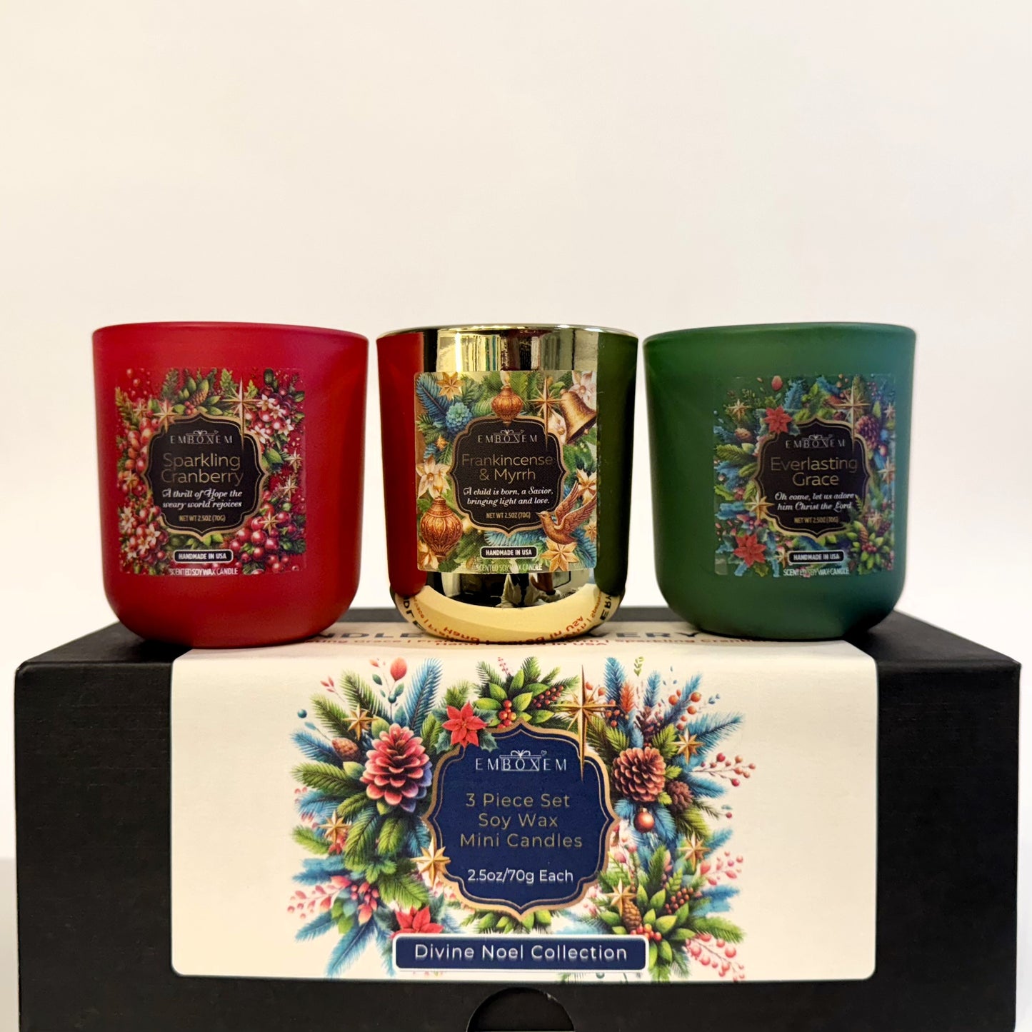 Divine Noël 3-Piece Candle Discovery Set