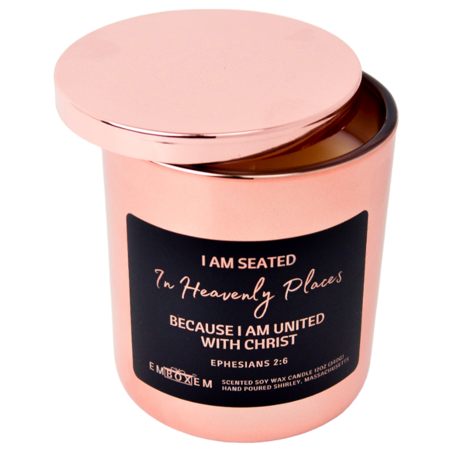 It Is Well Scented Soy Wax Christian Candle 12oz