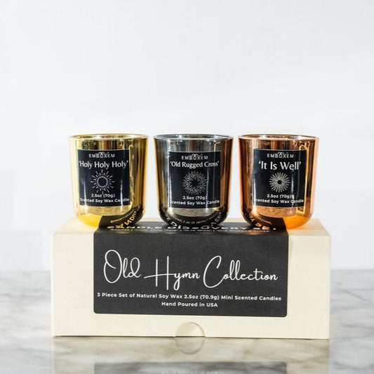 3 Piece Mini Candle Set