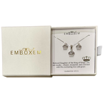 Daughter of the King Crown Sterling Silver Jewelry Set